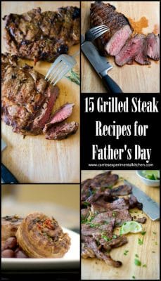 15 grilled steak recipes