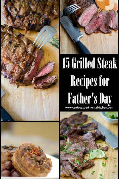 15 grilled steak recipes