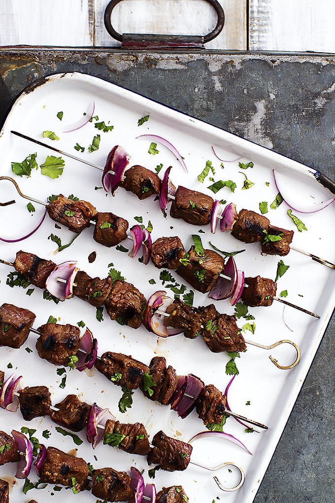 Steak Kabobs | Creme de la Crumb