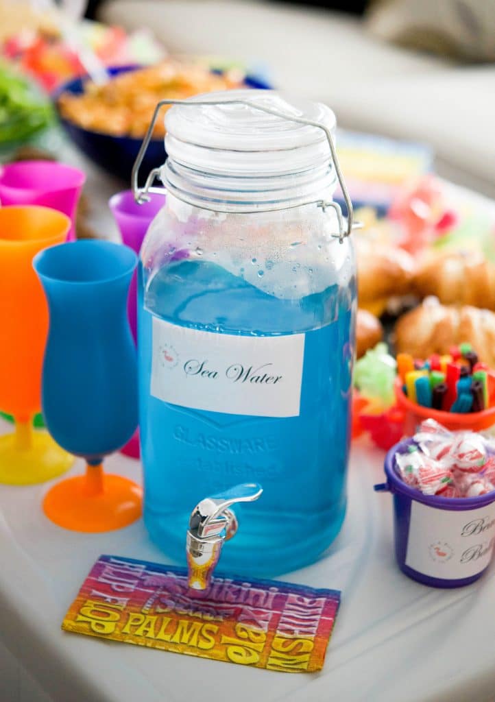 Sea Water (Blue Rum Punch)