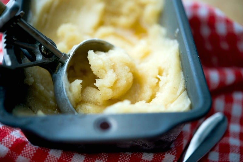 Apple Cider Sorbet