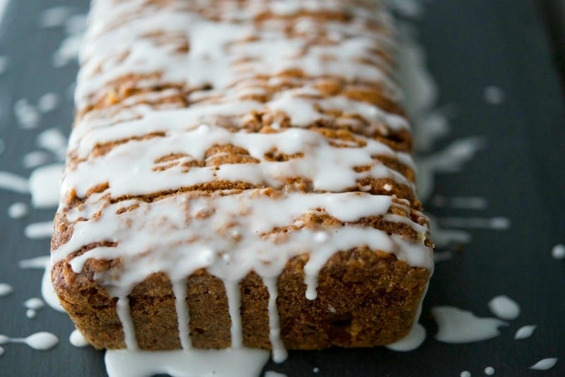 Apple Raisin Walnut Loaf Bread