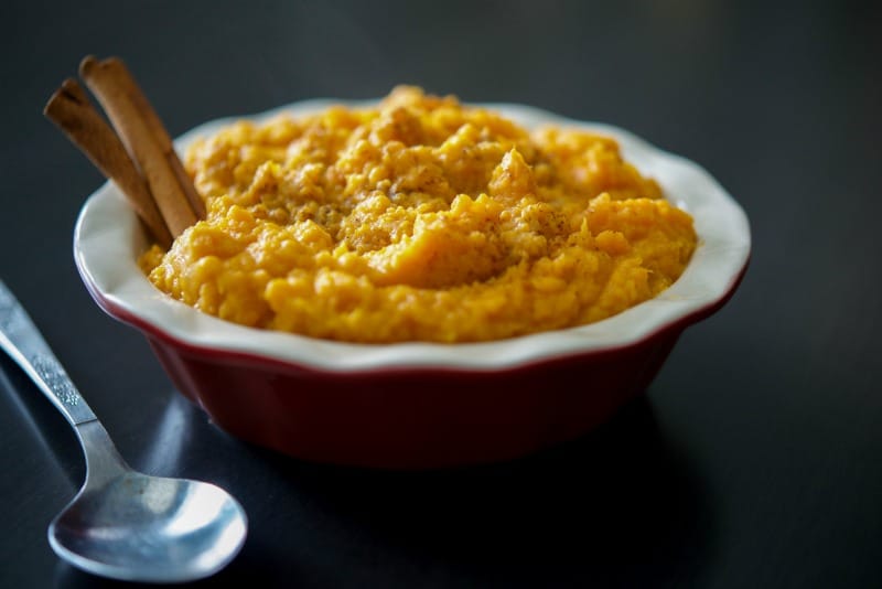 Crown Royal Mashed Sweet Potatoes