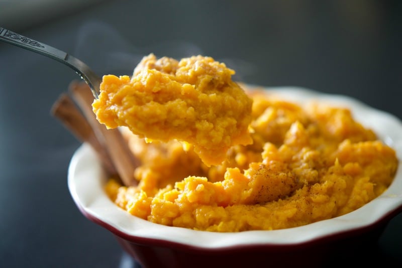 Crown Royal Mashed Sweet Potatoes