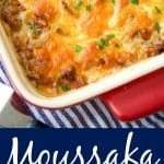 Moussaka collage photo