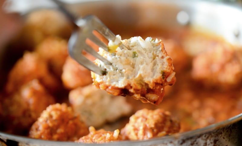 Chicken & Rice Meatballs