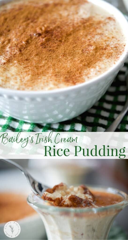 Bailey's Irish Cream Rice Pudding has a deliciously creamy, nutty flavor and makes a tasty dessert the entire family will love. 