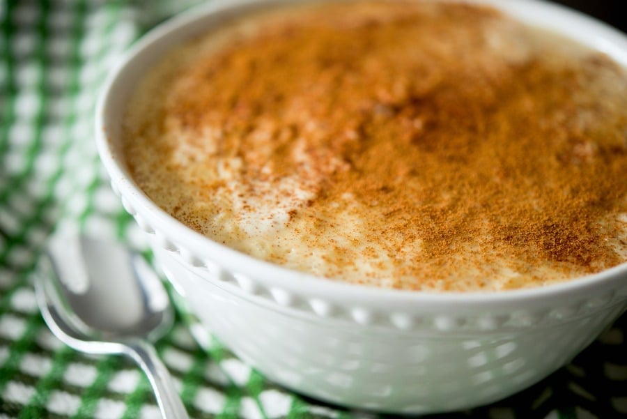 Bailey's Irish Cream RIce Pudding