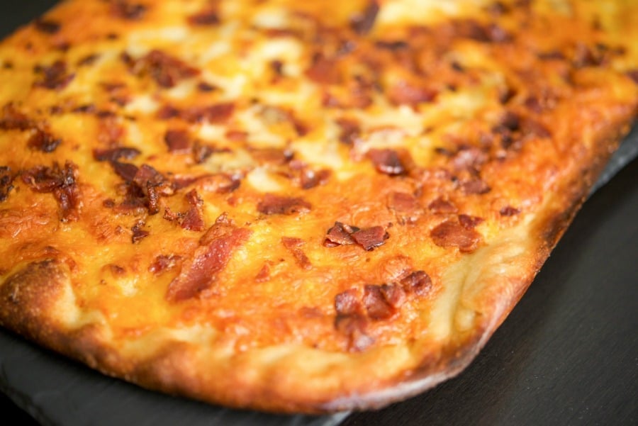 Bacon & Cheddar Flatbread