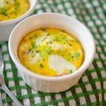 Sun Dried Tomato Baked Eggs