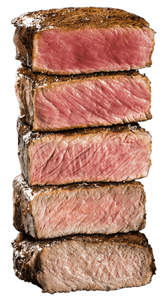 Beef Degrees of Doneness