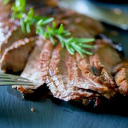 Red Wine Rosemary Marinated London Broil