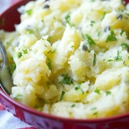 Lemon Caper Vinaigrette Potato Salad