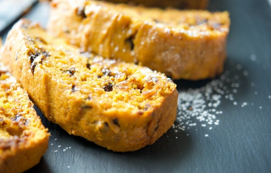 Pumpkin Chocolate Chip Bread