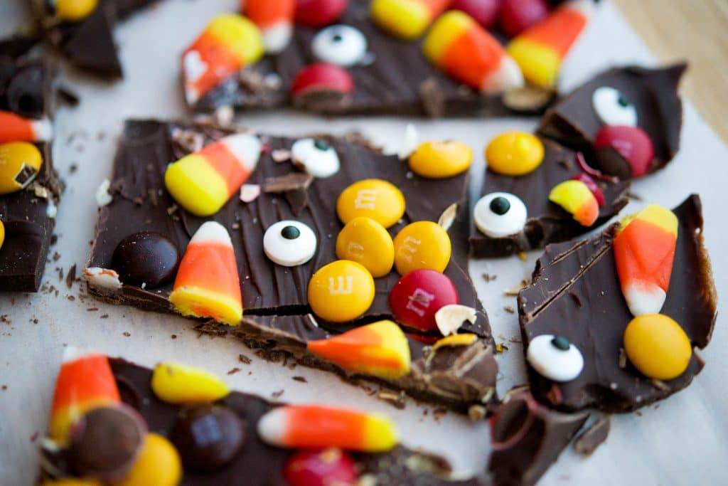 Halloween Candy Bark