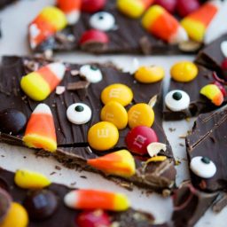 Halloween Candy Bark