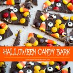 If you're not much of a baker, yet want to make something fun and festive; then this recipe for Halloween Candy Bark is perfect for you!