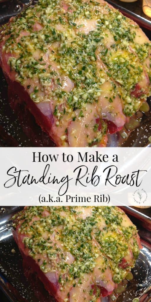 Prime rib roast or otherwise known as a standing rib roast, is so simple to make at home and is a special treat for holiday gatherings.