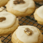 Maple Sugar Cookies with pecans