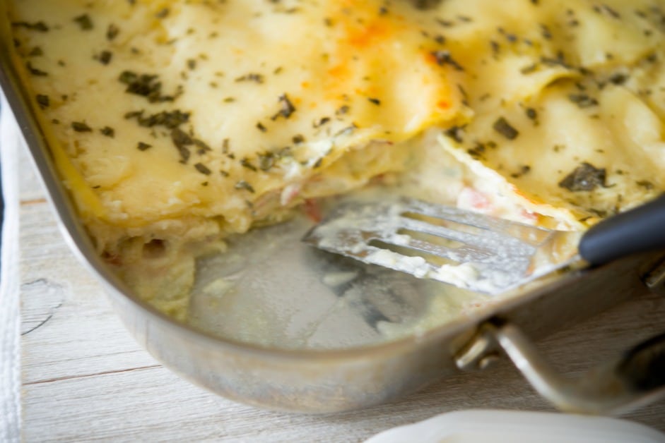 Chicken Saltimbocca Lasagna