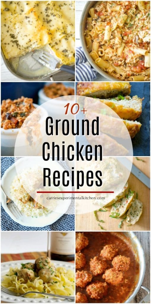 Ground chicken recipes