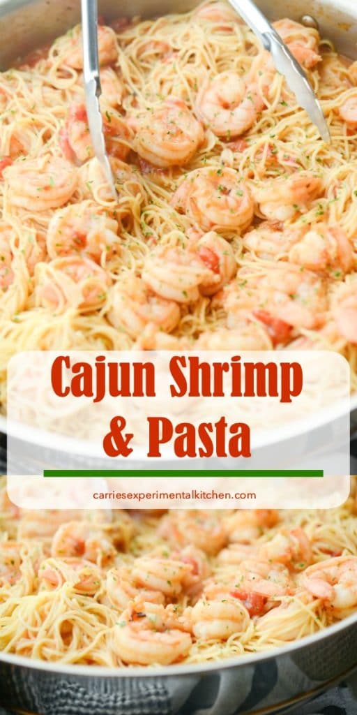 If you're looking for a simple to make, tasty seafood dish with a little kick, this Cajun Shrimp & Pasta recipe is for you.