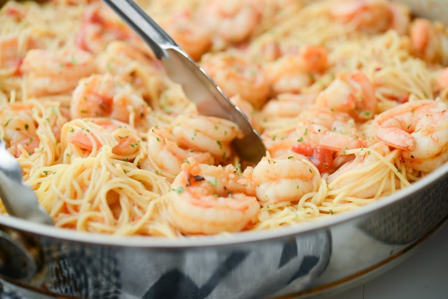 Shrimp scampi foil packets hotsell