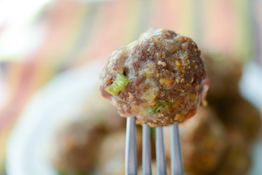 Cheddar Ranch Meatballs