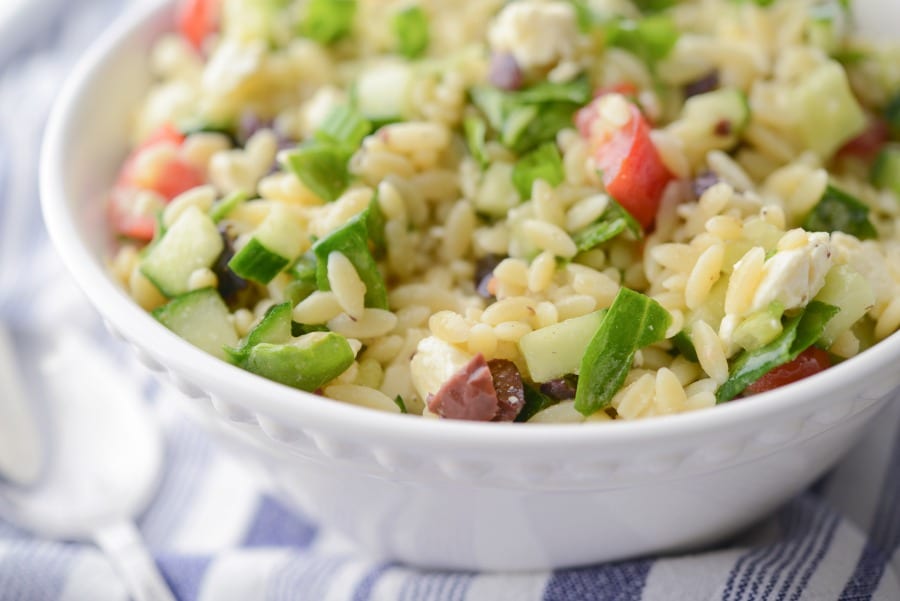 Greek Orzo Salad