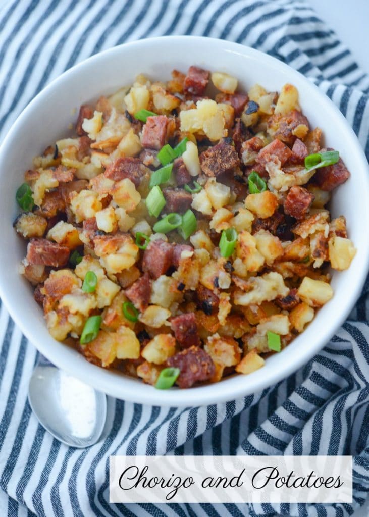 portuguese chorizo and potatoes