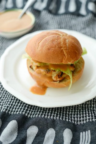 Memorial Day is coming and these Grilled Chicken Burgers topped with avocado and copycat Chick-Fil-A Sauce are sure to please everyone.