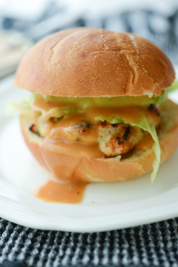 Grilling season is coming and these Grilled Chicken Burgers topped with avocado and copycat Chick-Fil-A Sauce are sure to please everyone. 