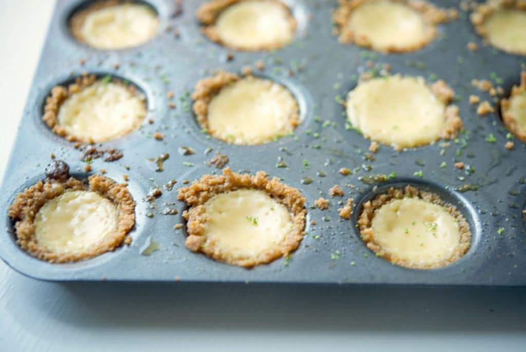 Key Lime Pie Tassies in Pan