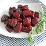Oven Roasted Balsamic Rosemary Beets