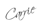 Carrie signature