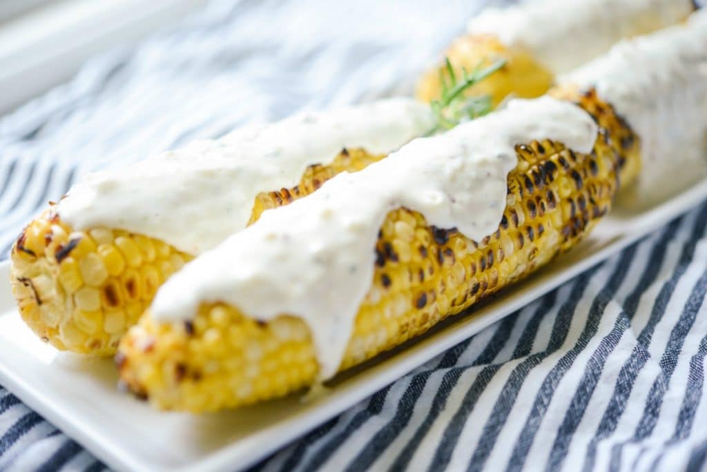 Italian Grilled Street Corn