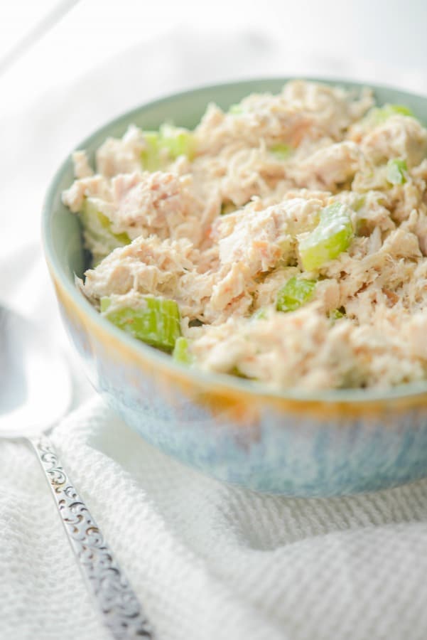 A bowl of Rotisserie Chicken Salad