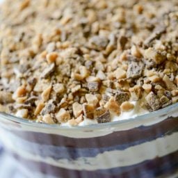 Dark Chocolate Heath Bar Trifle Horizontal