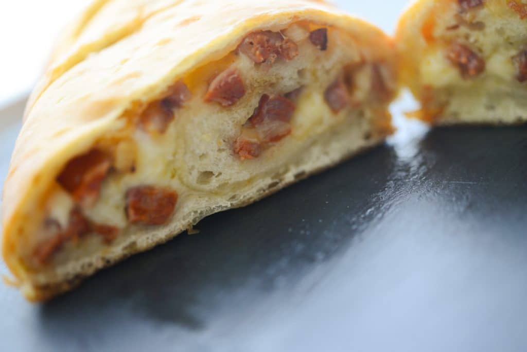 Portuguese Chorizo Stuffed Bread