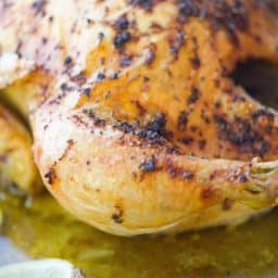 Lemon Pepper Roasted Chicken