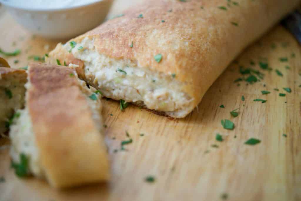 Buffalo Chicken Stromboli