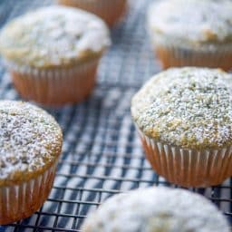 Blueberry Pie Corn Muffins