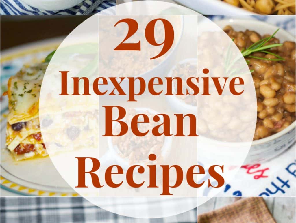 29 Inexpensive Bean Recipes from Carrie's Experimental Kitchen