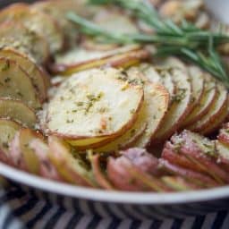 Parmesan Crusted Potato Gratin