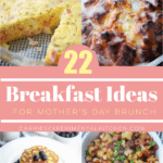 collage of breakfast recipes for brunch