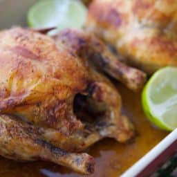 Chili Lime Roasted Cornish Hens