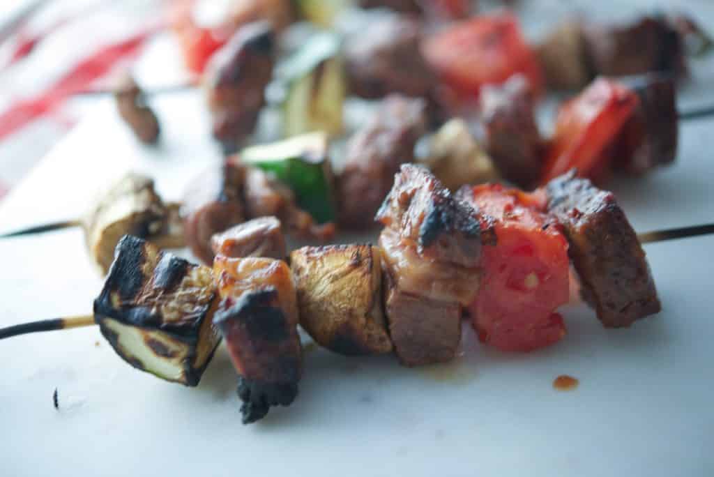 Fiesta Beef Skewers horizontal