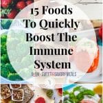 Are you tired of feeling unhealthy and run down? Here are 15 Foods To Quickly Boost The Immune System from Sweet and Savory Meals!