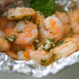 Shrimp Scampi Foil Pack