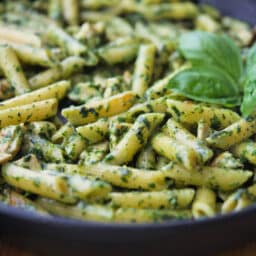 Skillet Pesto Chicken Pasta